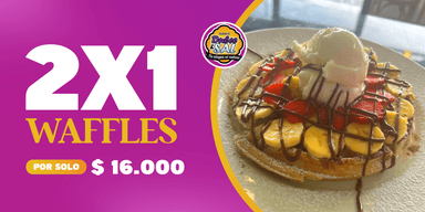 2x1 en Waffles